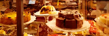 Various cakes at Café Demel 