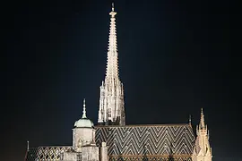 圣史蒂芬大教堂夜景