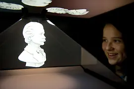 Hologram of Johann Strauss II