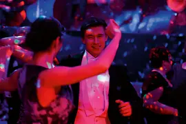 Couple dancing at the Opera Ball