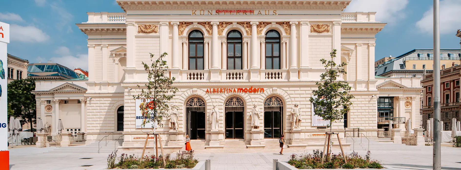 Albertina modern, exterior shot