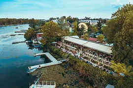Restaurant Zur Alten Kaisermühle, Old Danube