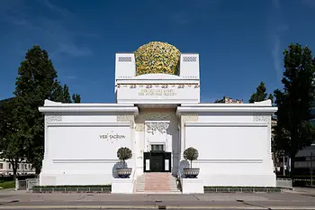 Exterior view of the Vienna Secession