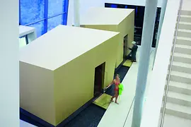 Beauty and cosmetics area at the Vienna Spa