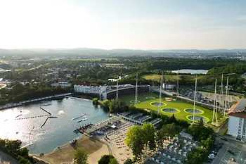 Topgolf site - aerial view