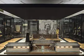 Model of a Japanese residence