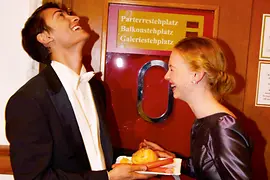 Couple at the Vienna Opera Ball